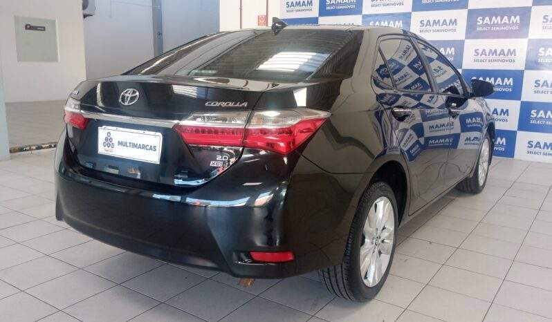 Toyota Corolla XEI 2.0 Aut. Flex 2017/2018 cheio