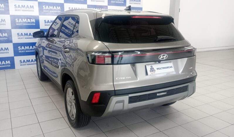Hyundai Creta Comfort 1.0 Turbo Aut. Flex 2024/2025 cheio