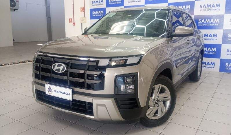 Hyundai Creta Comfort 1.0 Turbo Aut. Flex 2024/2025 cheio