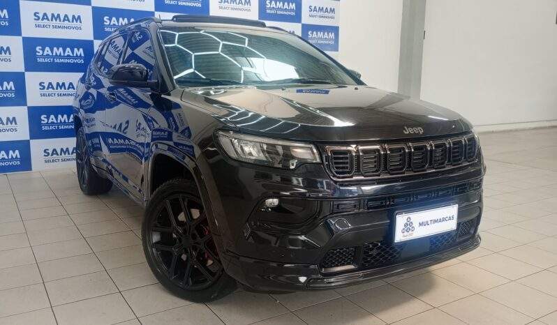 Jeep Compass BlackHawk Hurricane 4X4 2.0 Turbo Aut. Gasolina 2024/2025 (CONSIGNADO) cheio