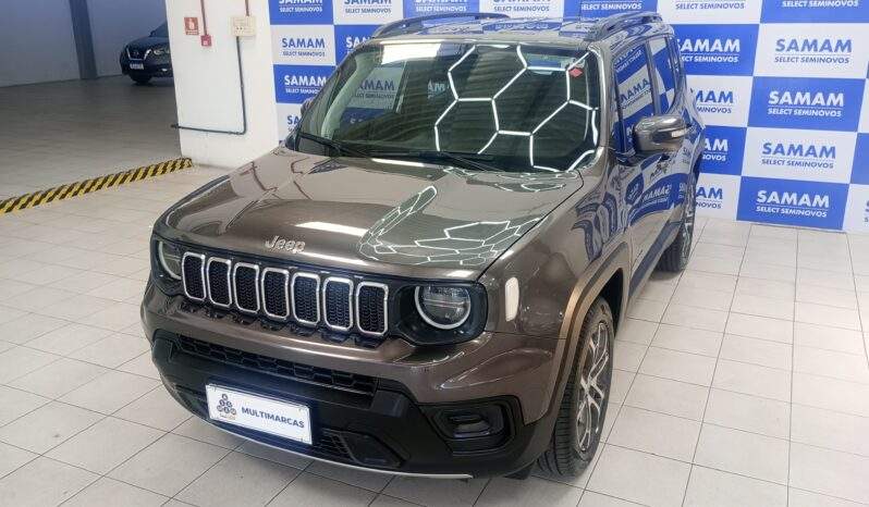 Jeep Renegade Longitude 1.3 Turbo Aut. Flex 2022/2023 cheio