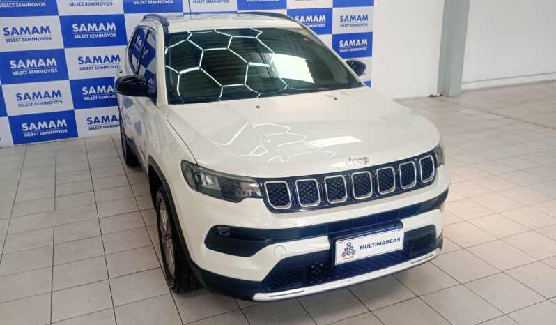 Jeep Compass Longitude 1.3 Turbo Aut. Flex 2022/2023 cheio