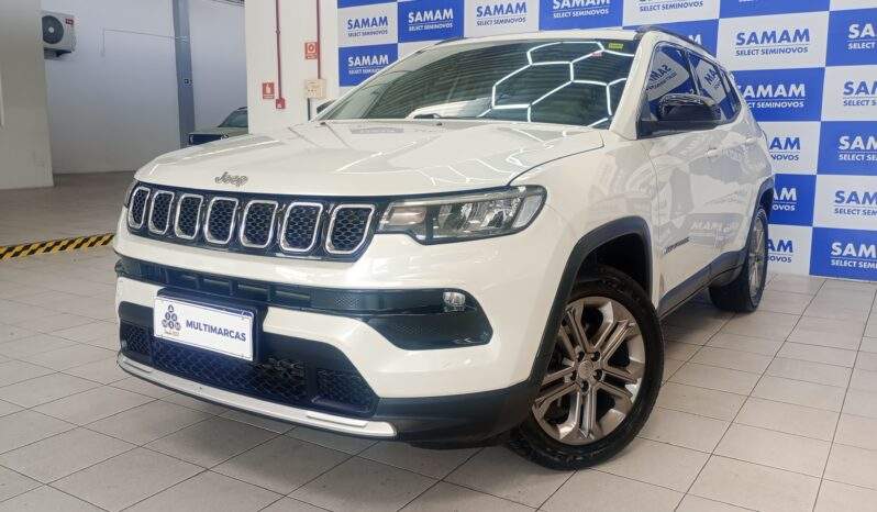 Jeep Compass Longitude 1.3 Turbo Aut. Flex 2022/2023 cheio