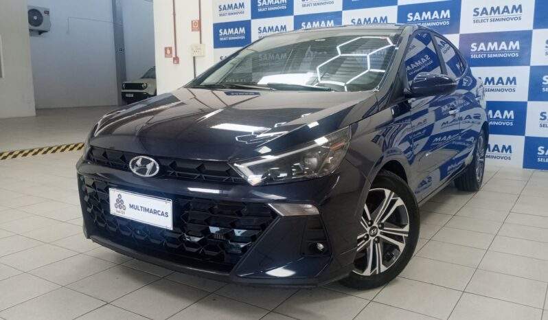 Hyundai HB20S Platinum Plus 1.0 Turbo Aut. Flex 2022/2023 cheio
